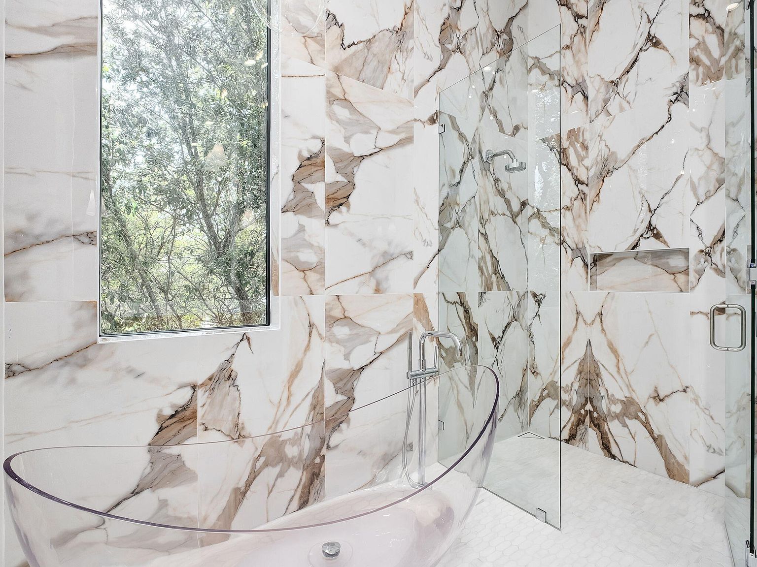 Marble luxury bathroom